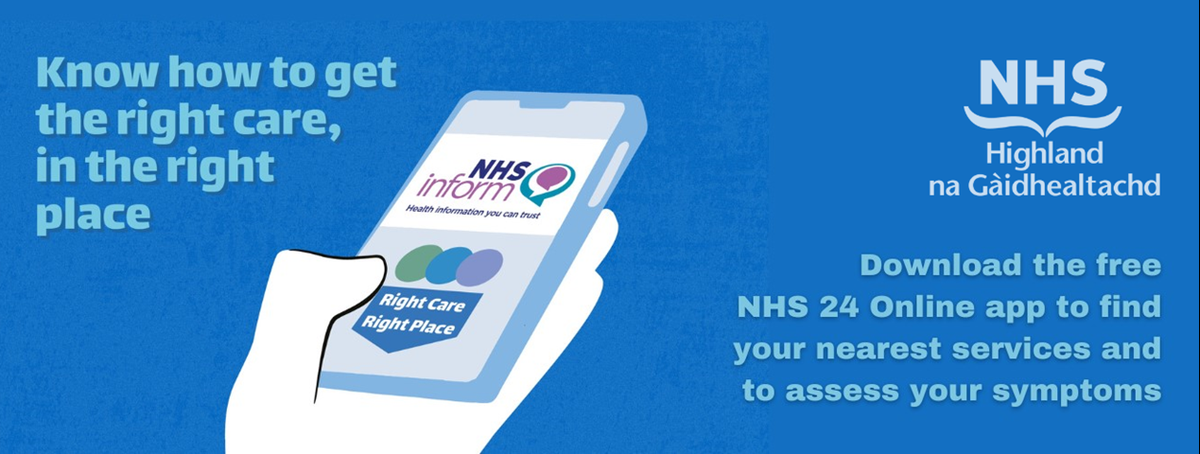 NHS 24 Online app