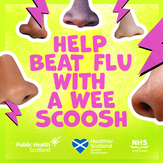 Help Beat Child Flu With A Wee Scoosh