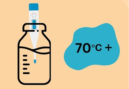 Formula Feeding Temperature Above 70 Degrees